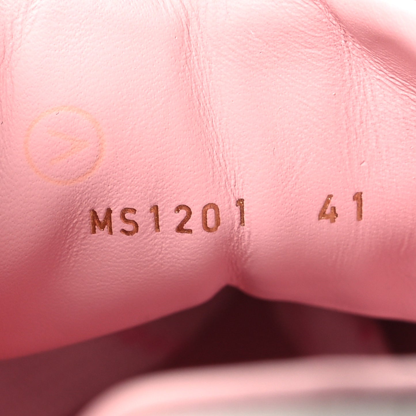 Calfskin Time Out Bow Sneakers 41 White Pink