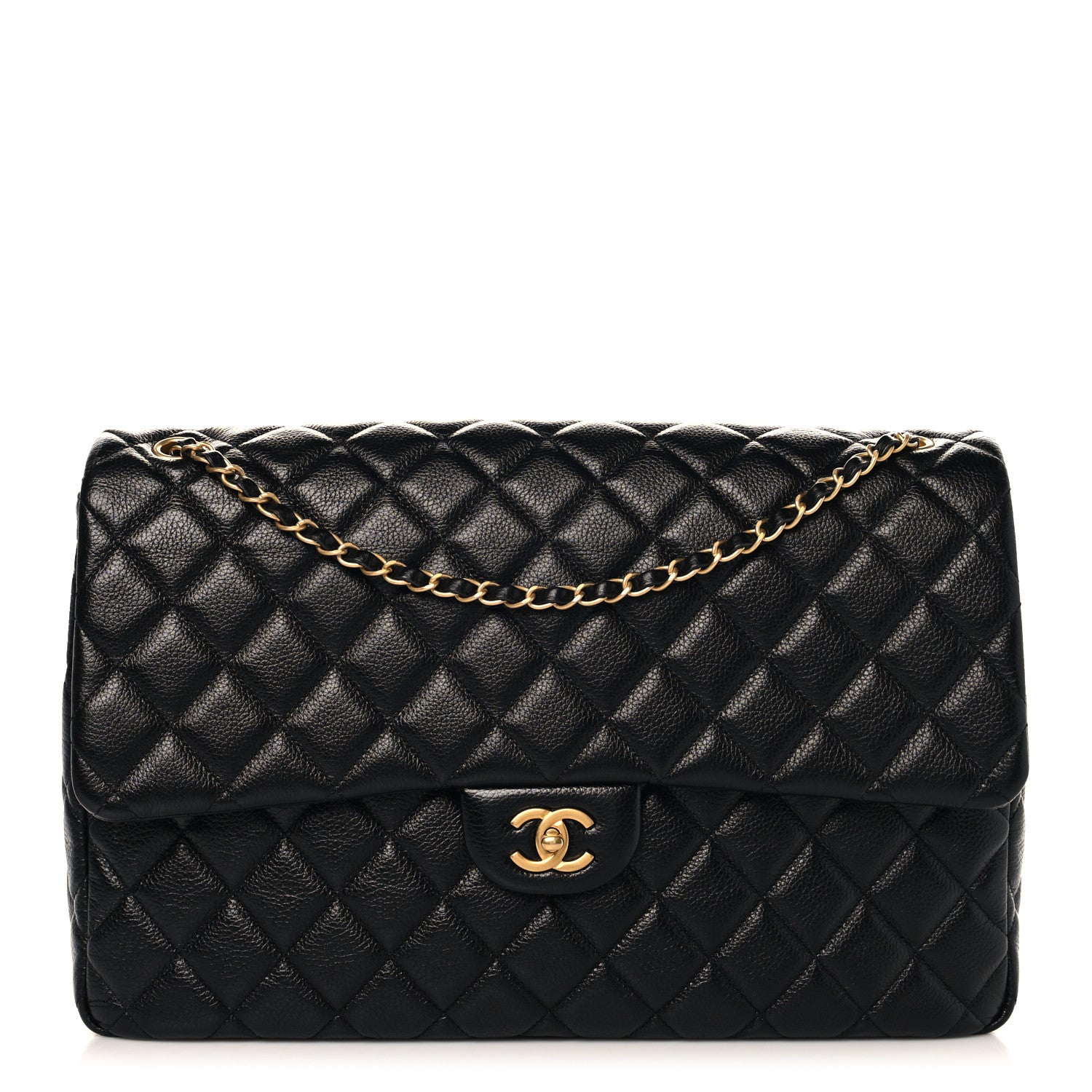 Chanel Caviar Quilted XXL Travel Flap Bag Black 1 of 11