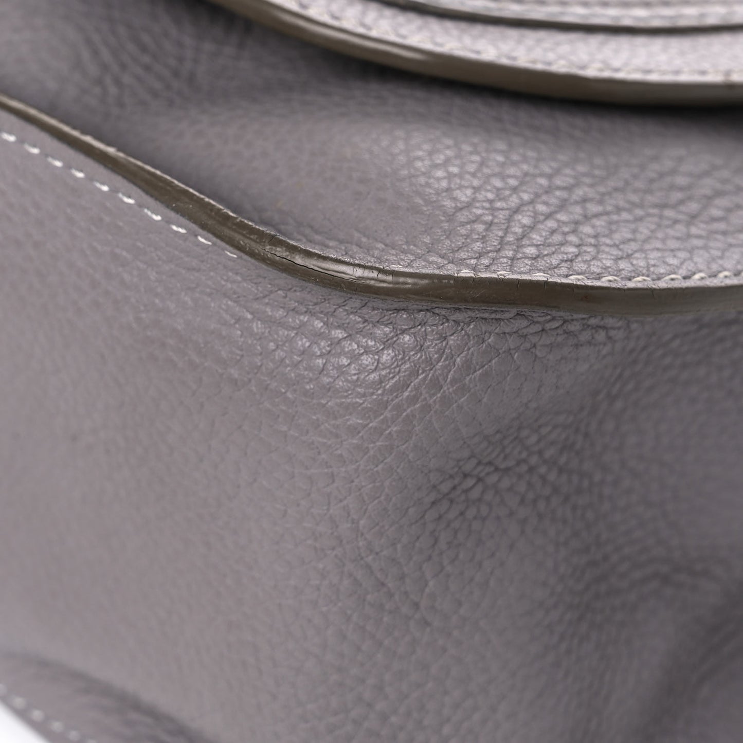 Calfskin Medium Marcie Top Handle Bag Cashmere Grey