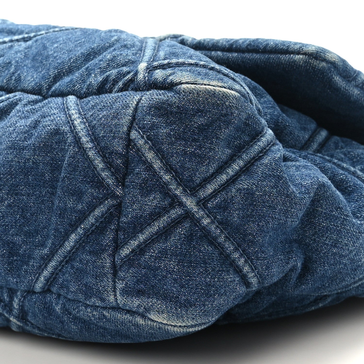 Chanel Denim Quilted Large Chanel 19 Flap Blue 9 of 10