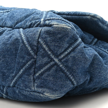 Chanel Denim Quilted Large Chanel 19 Flap Blue 9 of 10