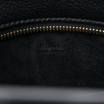 Chloe Shiny Grained Calfskin Marcie Clutch Black 6 of 9