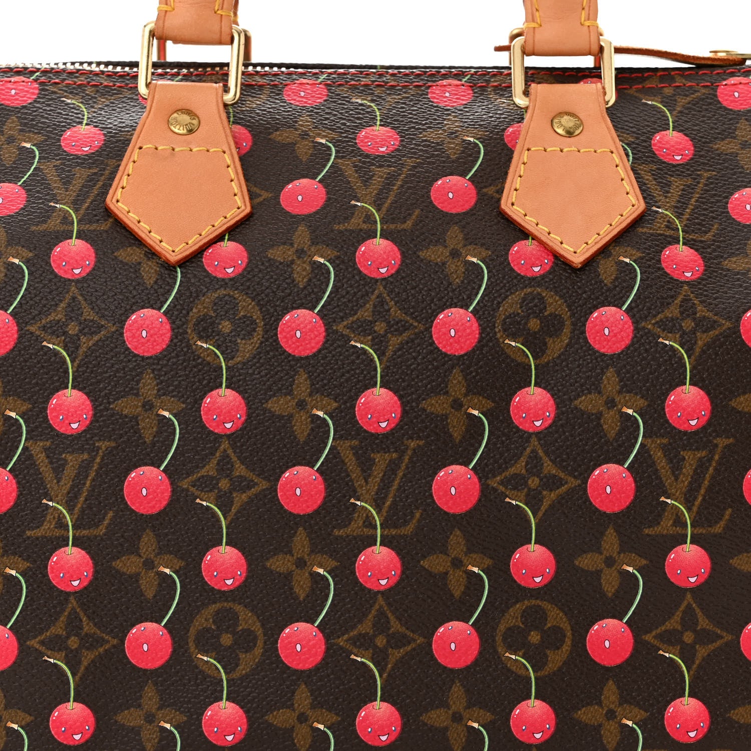 Louis Vuitton Monogram Cerises Speedy 25 8 of 11