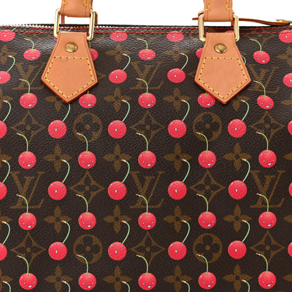 Louis Vuitton Monogram Cerises Speedy 25 8 of 11
