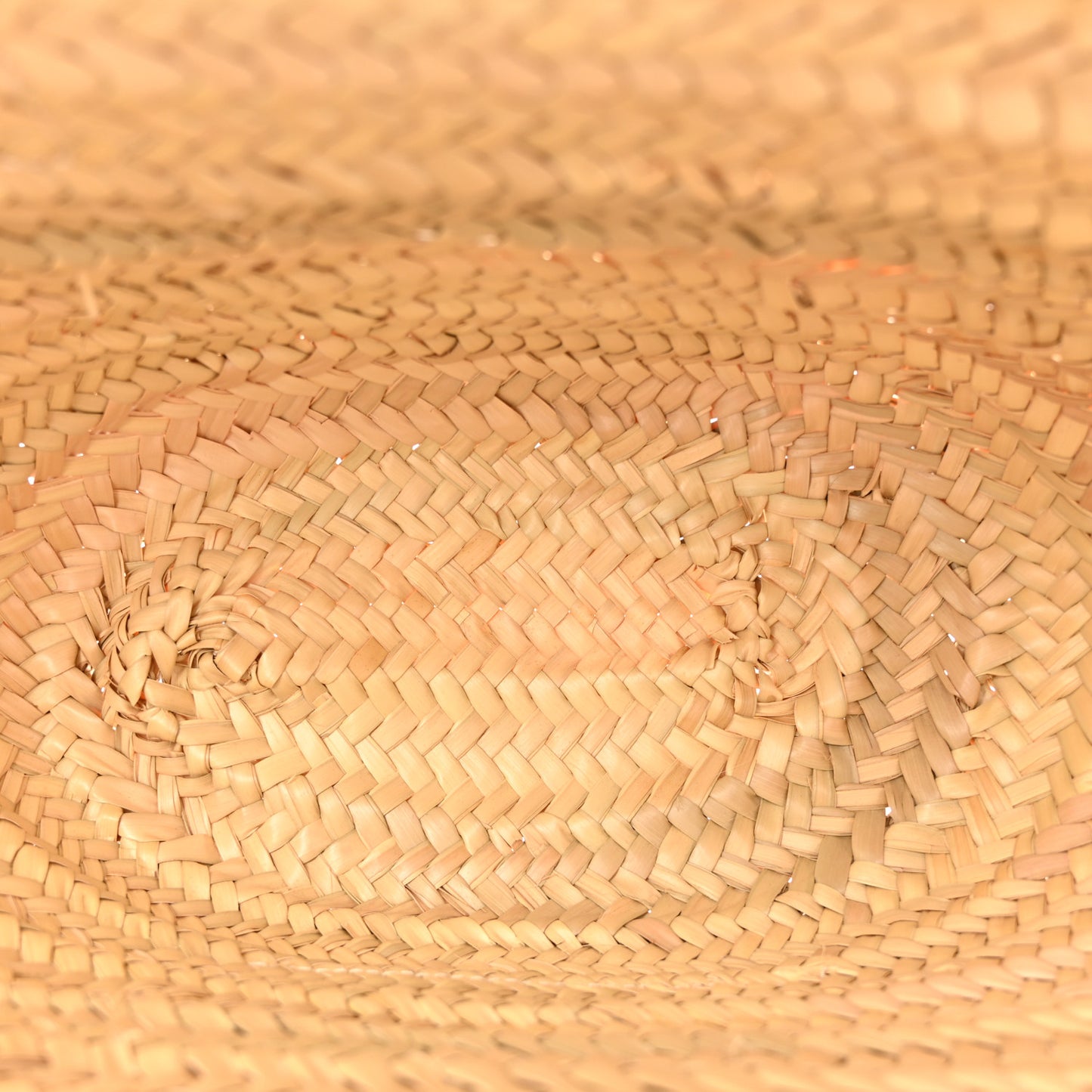 Raffia Basket Tote Bag Natural Tan