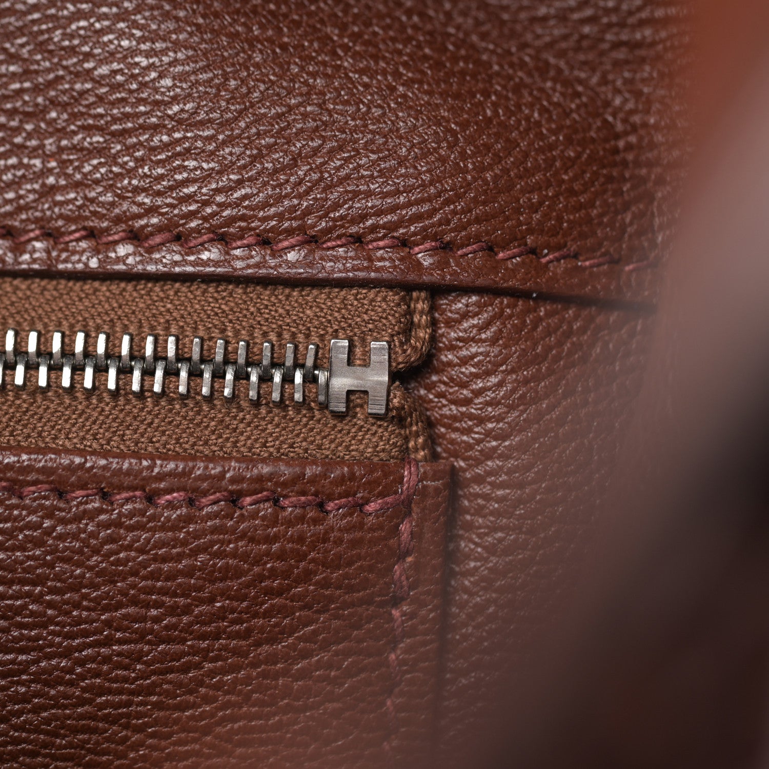 Hermes Shiny Porosus Birkin 35 Miel 18 of 34