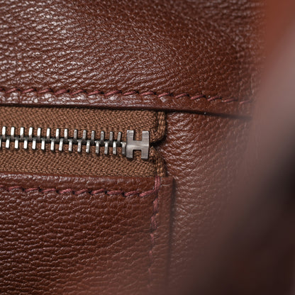 Hermes Shiny Porosus Birkin 35 Miel 18 of 34