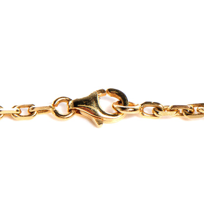 Van Cleef & Arpels 18K Yellow Gold Mother of Pearl 10 Motifs Vintage Alhambra Necklace 4 of 7