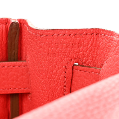 Hermes Taurillon Clemence Kelly Retourne 32 Rose Jaipur 7 of 14
