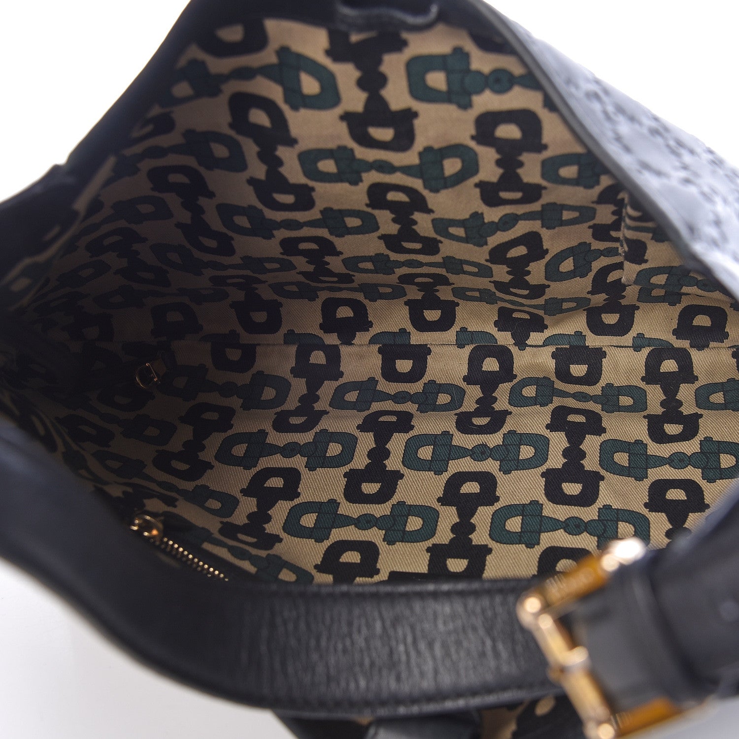 Gucci Guccissima Punch Hobo Black 5 of 10