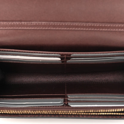 Christian Dior Metallic Calfskin J'adior Croisiere Chain Wallet 5 of 9