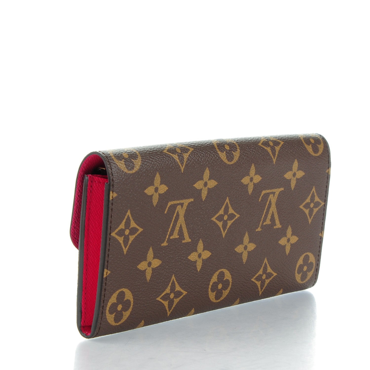 Louis Vuitton Monogram Emilie Wallet Hot Pink 3 of 7