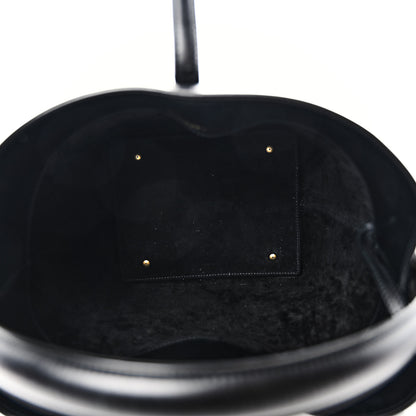 Saint Laurent Shiny Calfskin Le 37 Bucket Bag Black 6 of 10