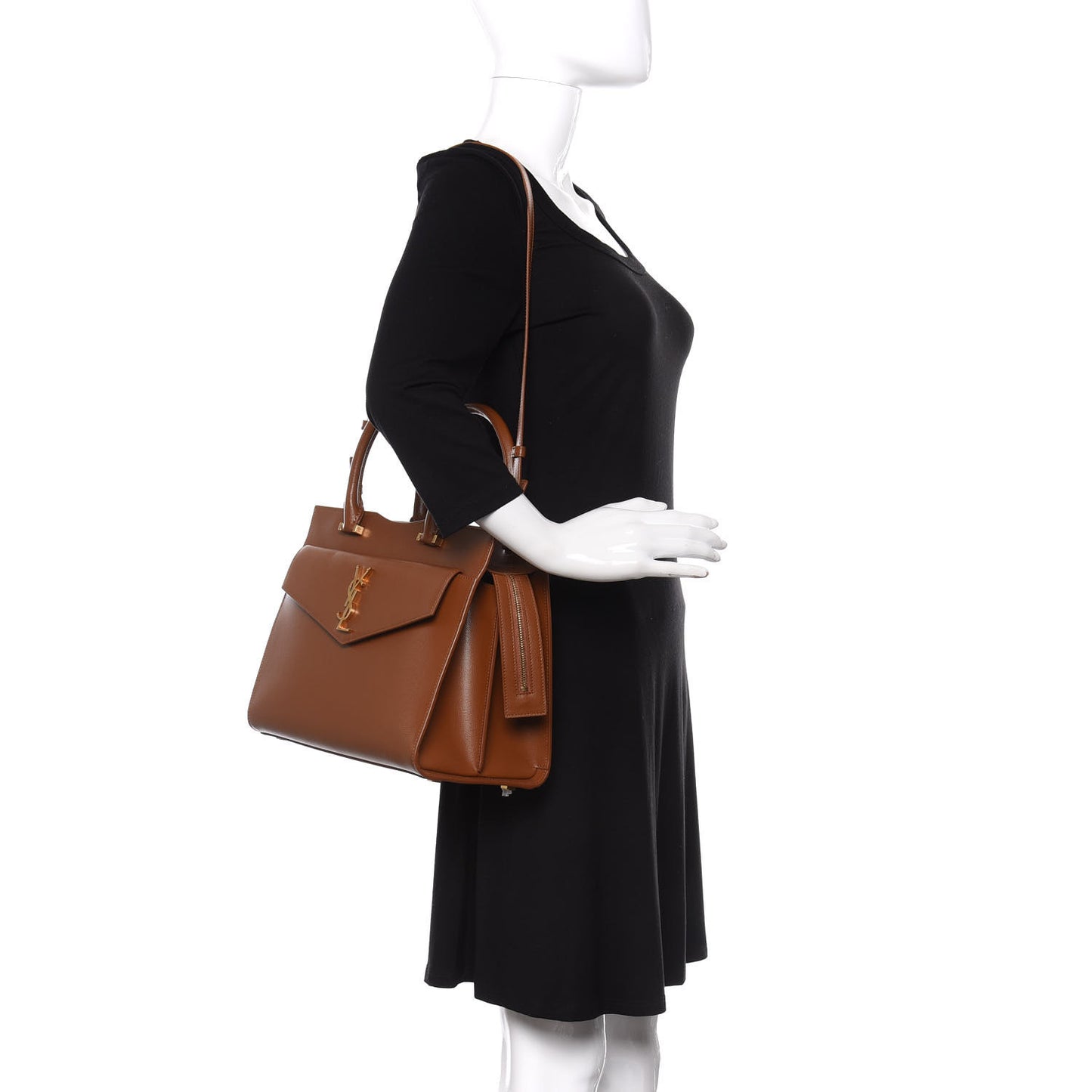 Grain De Poudre Medium Uptown Tote Brick