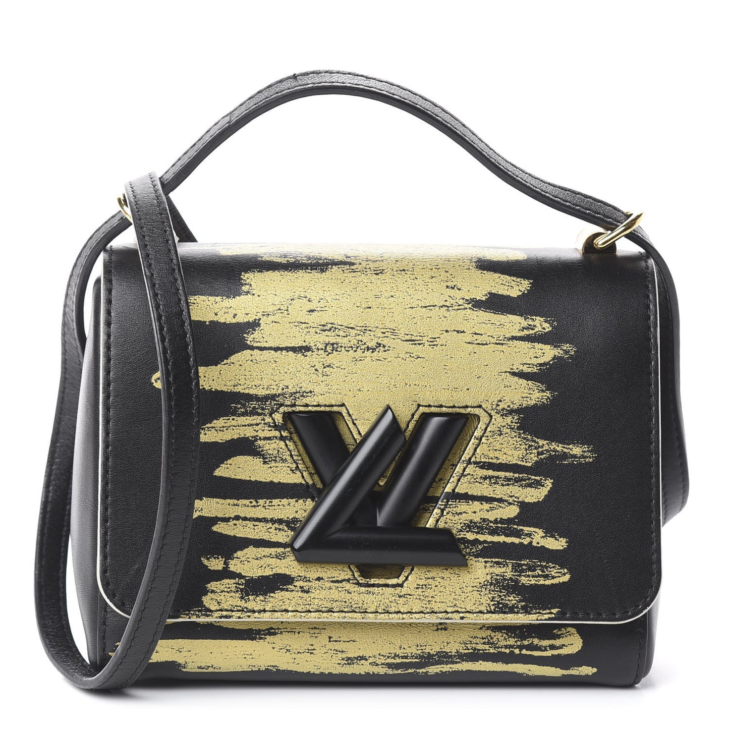 Calfskin Twist PM Light Gold