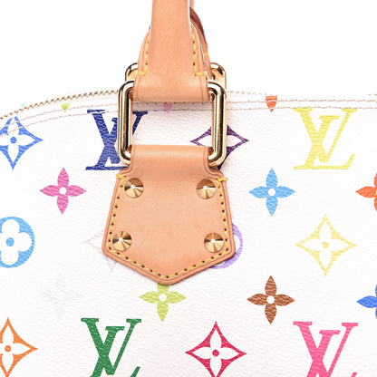 Louis Vuitton Monogram Multicolor Alma White 10 of 15