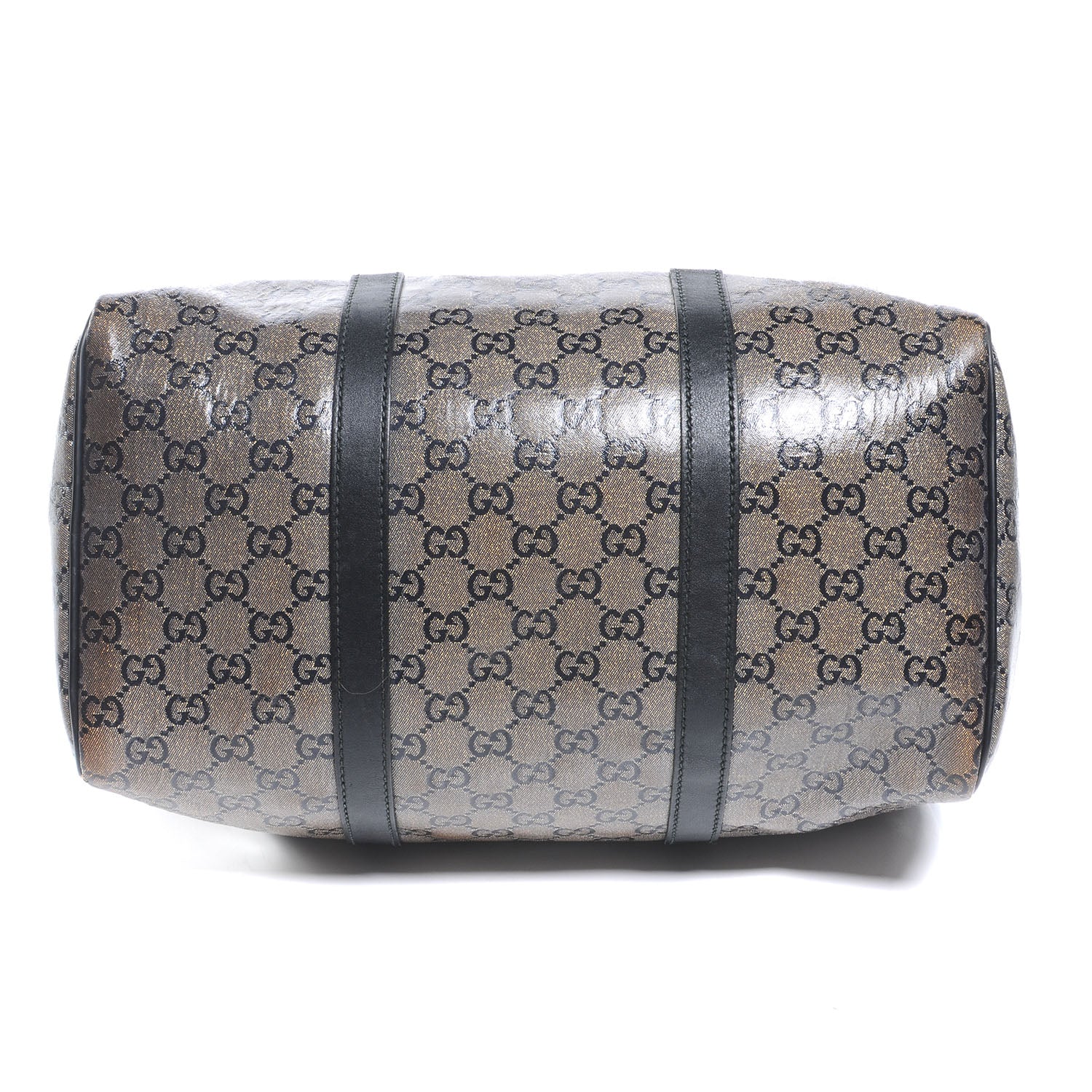 Gucci Crystal Monogram Medium Joy Boston Navy 4 of 11