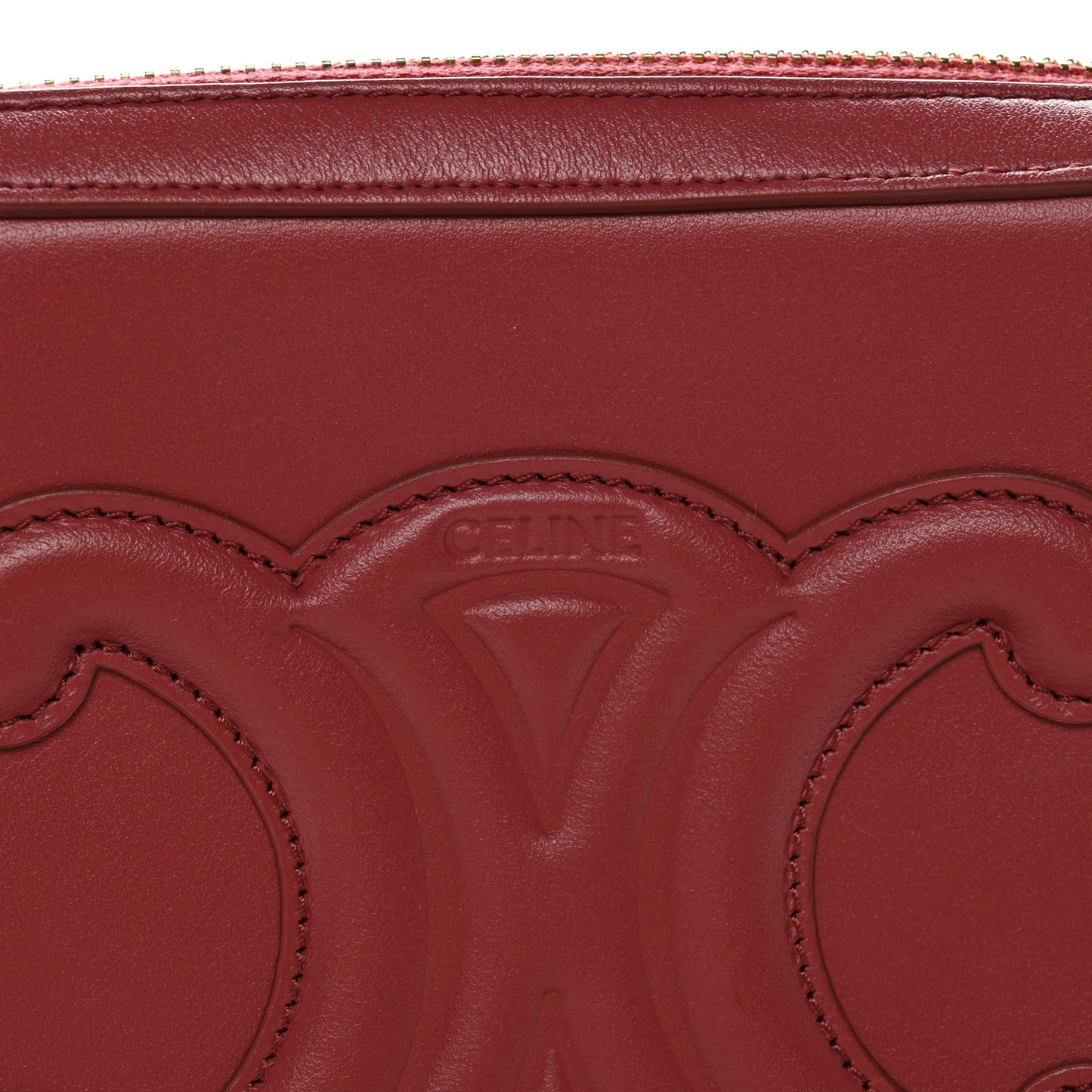 Smooth Calfskin Cuir Triomphe Camera Shoulder Bag Lipstick