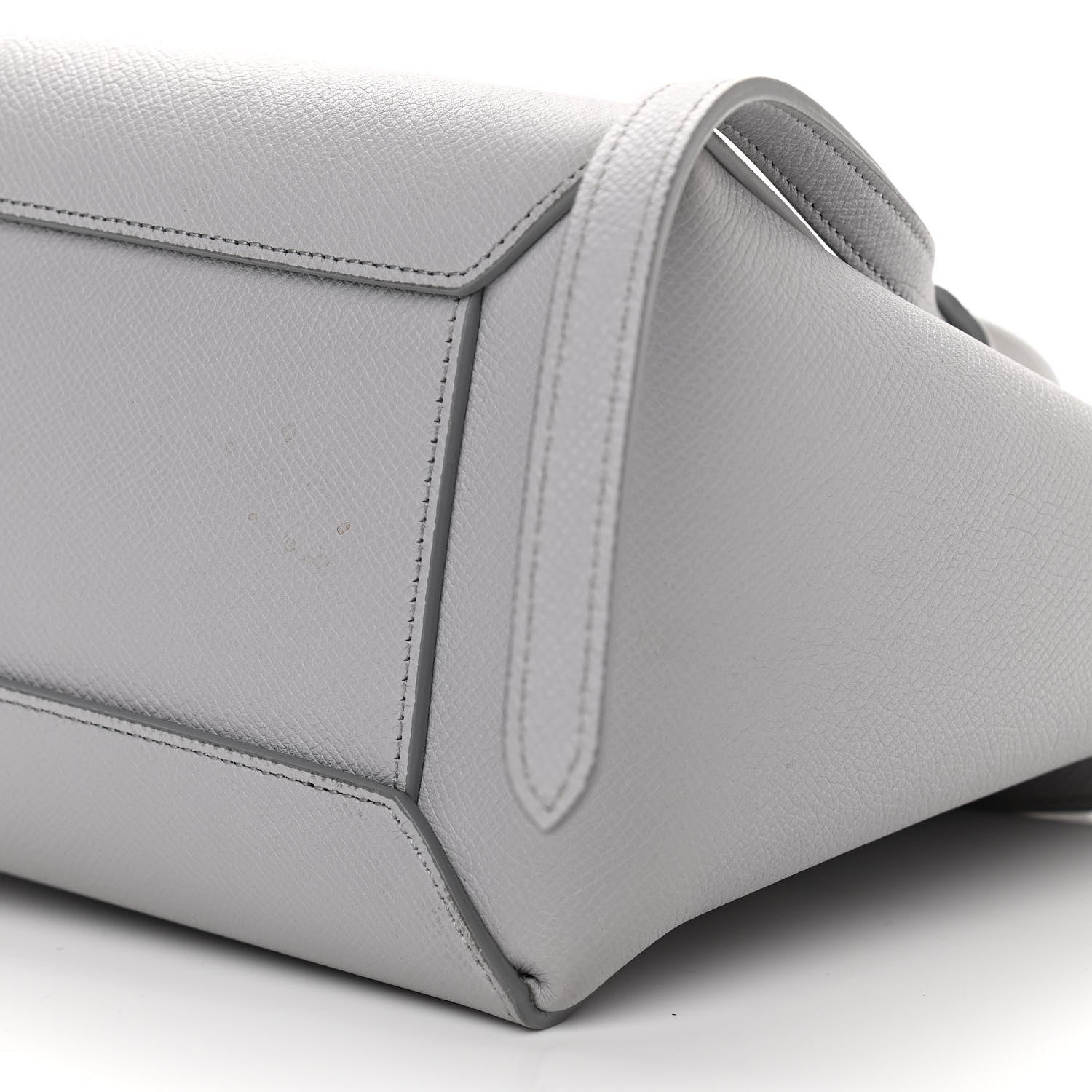 Celine Grained Calfskin Micro Belt Bag Cloud 10 of 11