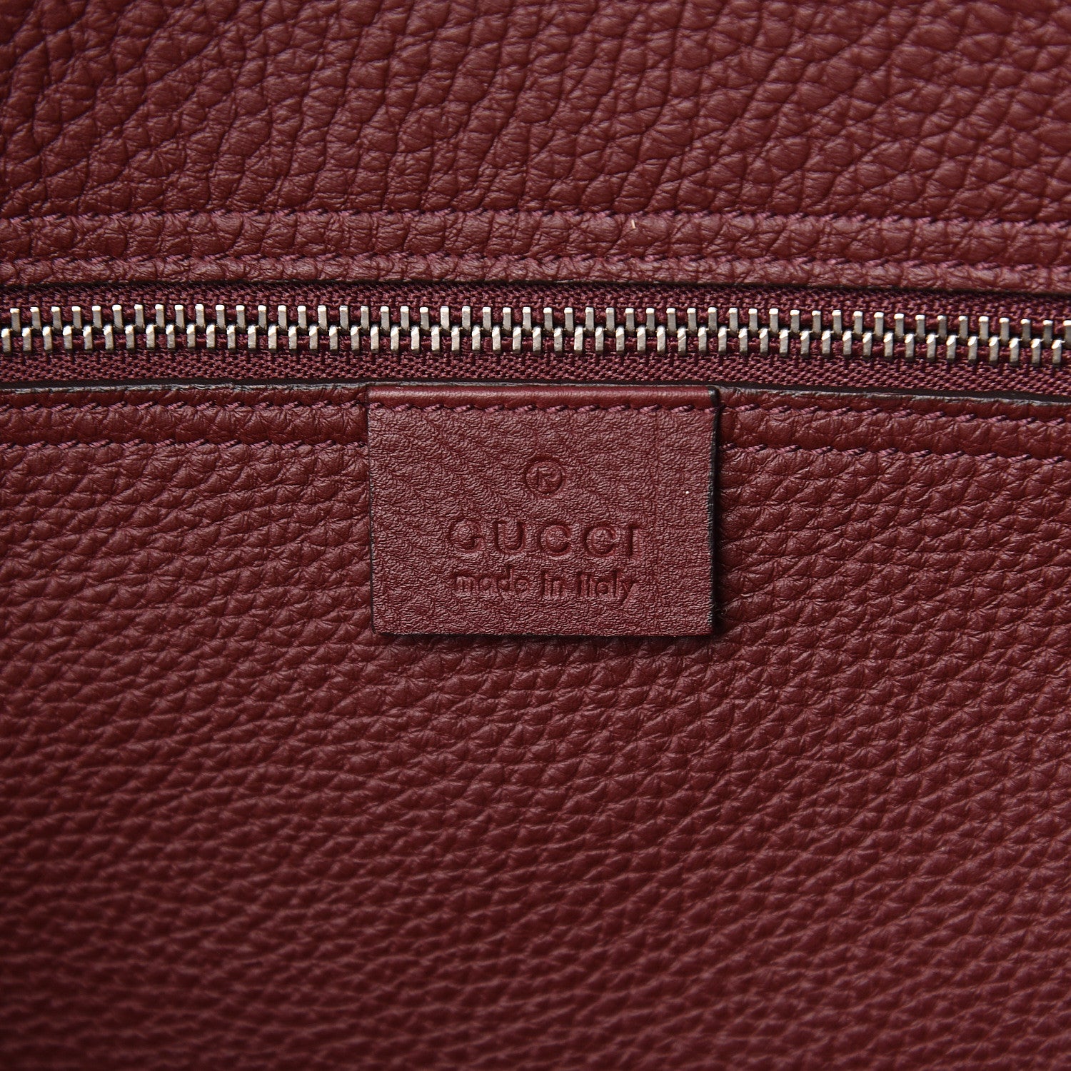 Gucci Soft Calfskin Medium Jackie Top Handle Bag Bordeaux 6 of 13