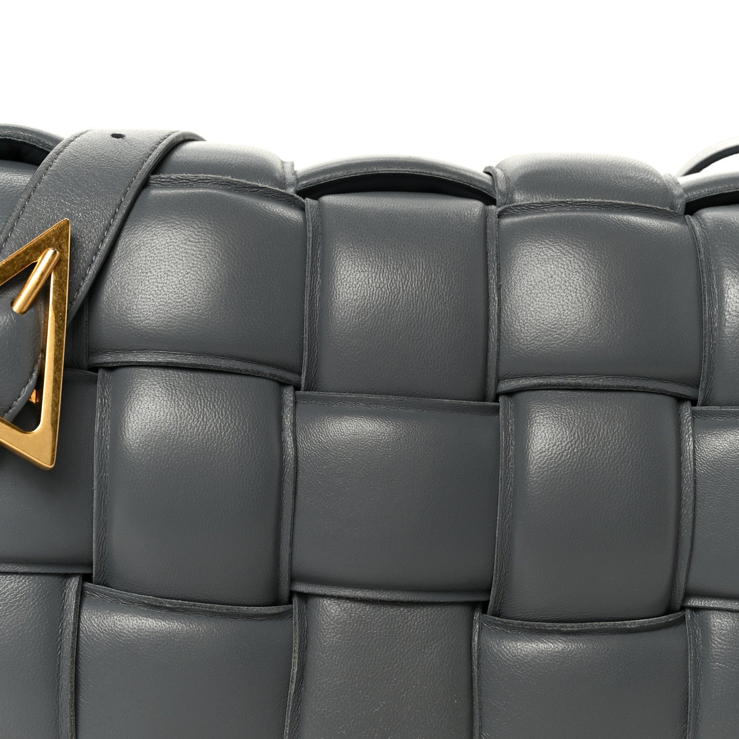 Bottega Veneta Nappa Maxi Intreccio Padded Cassette Crossbody Bag Thunder 10 of 12
