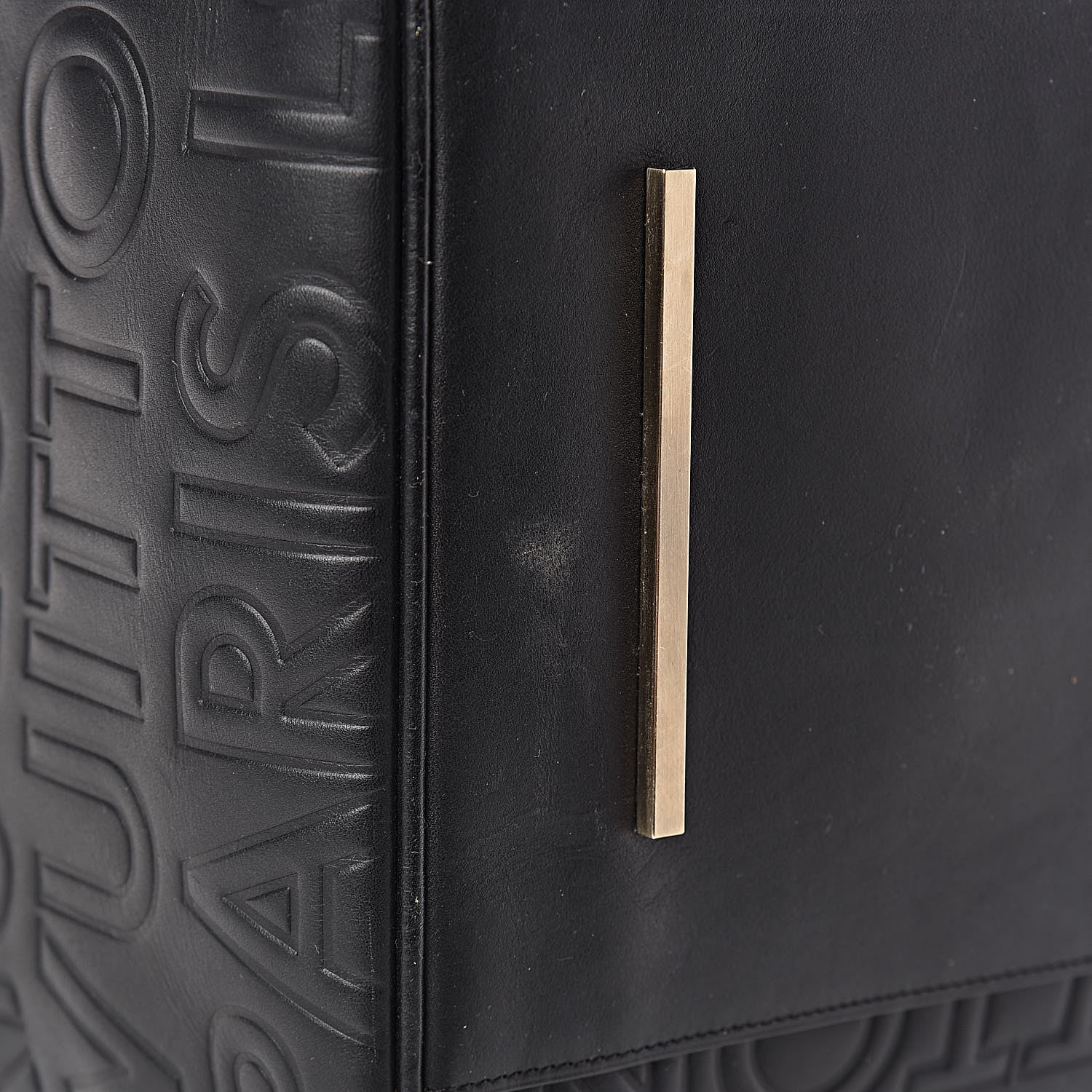 Louis Vuitton Calfskin Embossed Speedy Cube 30 Black 10 of 12