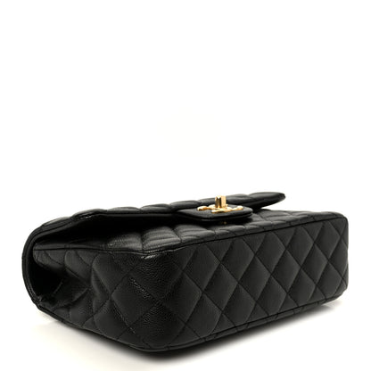Chanel Caviar Quilted Small Handy CC Flap Black 4 of 11