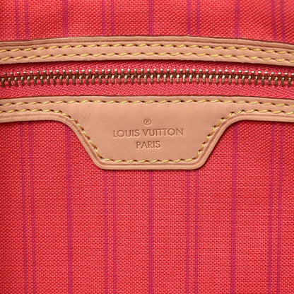 Louis Vuitton Damier Azur Delightful MM Pink 6 of 7