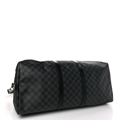Louis Vuitton Damier Graphite Keepall Bandouliere 55 3 of 7