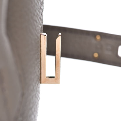 Hermes Taurillon Clemence Lizard Club Birkin 35 Etain Graphite 11 of 30