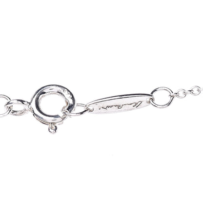 Tiffany Sterling Silver 16mm Elsa Peretti Open Heart Pendant Necklace 8 of 9