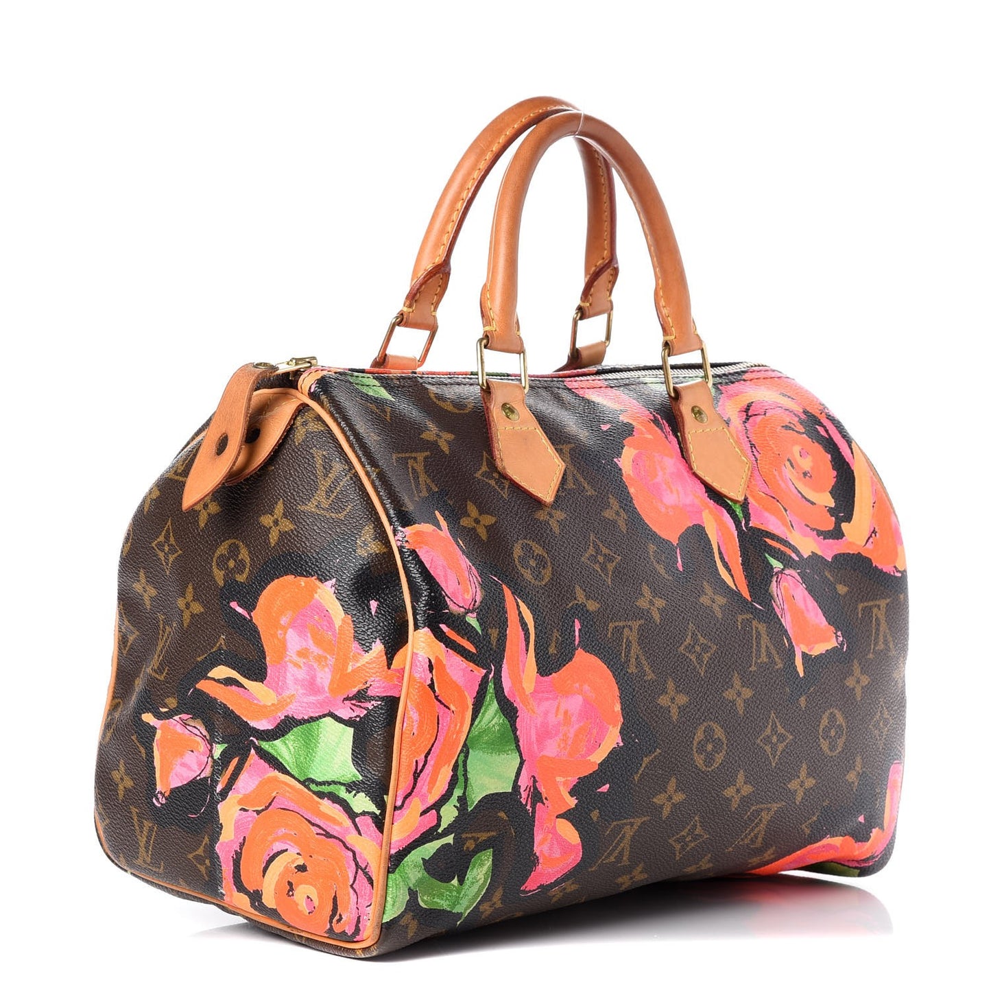 Monogram Roses Speedy 30
