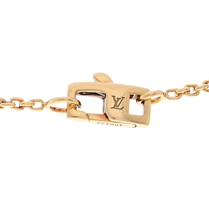 Louis Vuitton 18K Yellow Gold Diamond Idylle Blossom Pendant Necklace 4 of 4