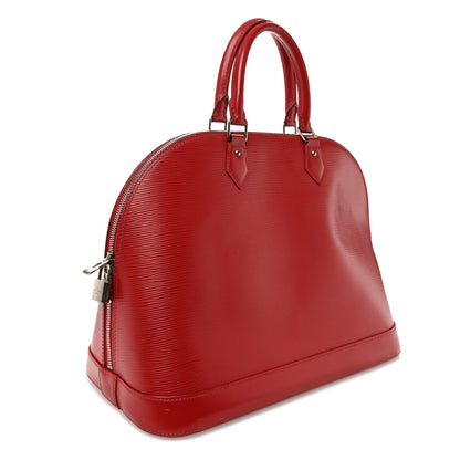 Louis Vuitton Epi Alma GM Carmine 3 of 12