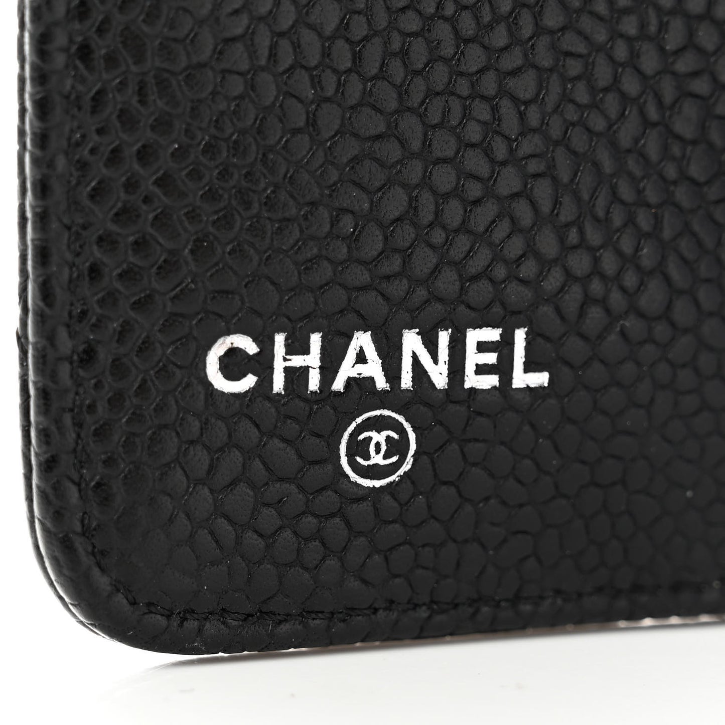 Caviar Quilted Agenda Cover Black