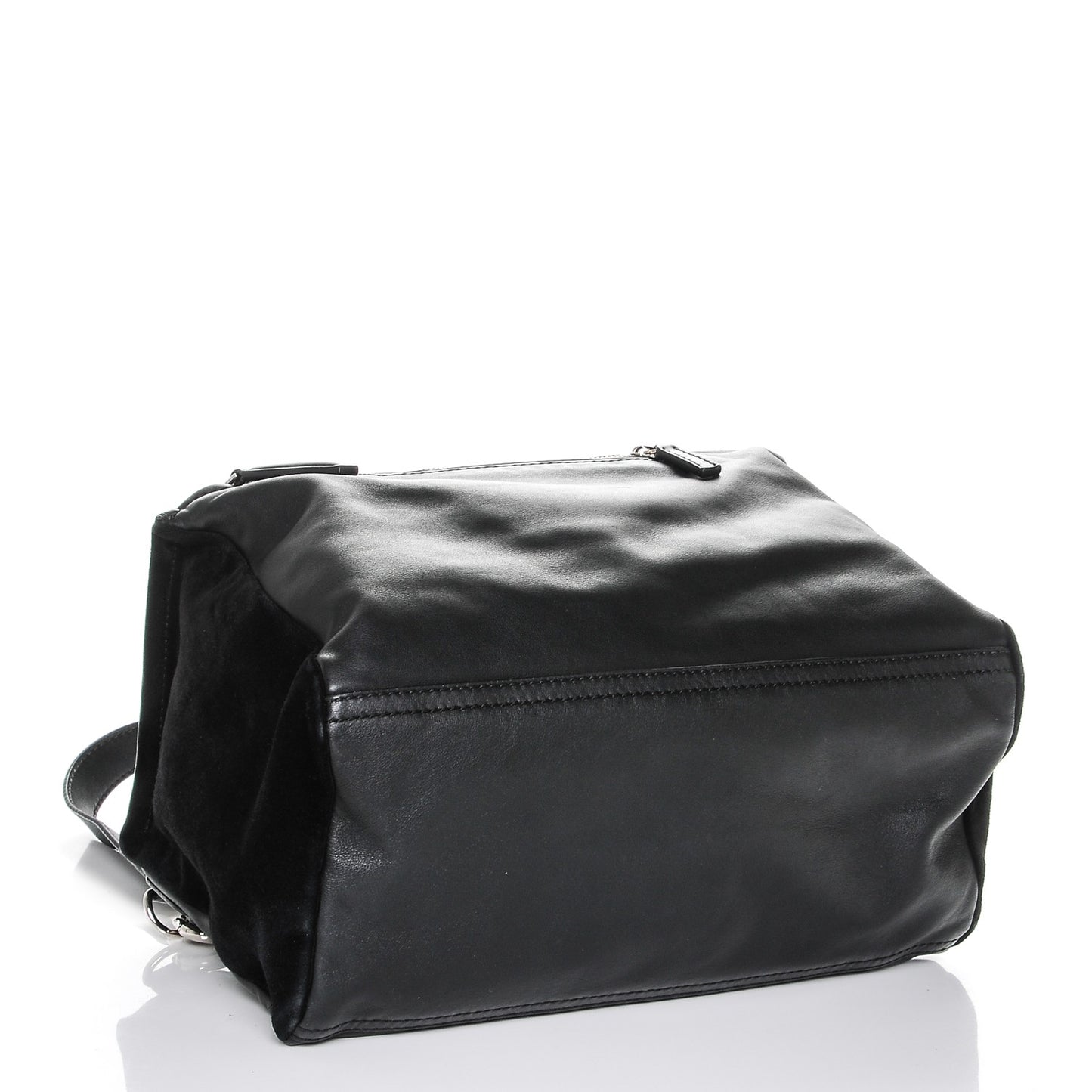 Calfskin Crocodile Embossed Medium Pandora Black