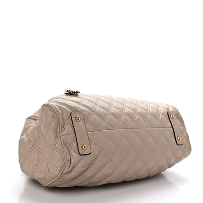 Marc Jacobs Calfskin Quilted Stam Beige 4 of 9