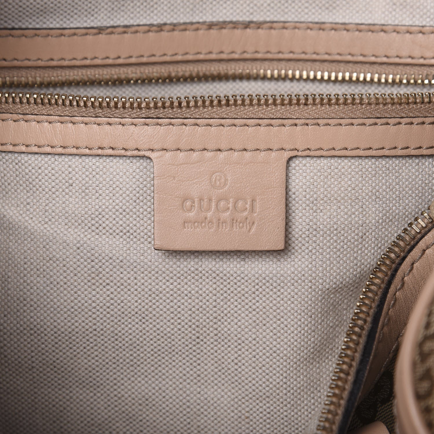 Gucci Monogram Vintage Web Medium Boston Light Pink 7 of 16