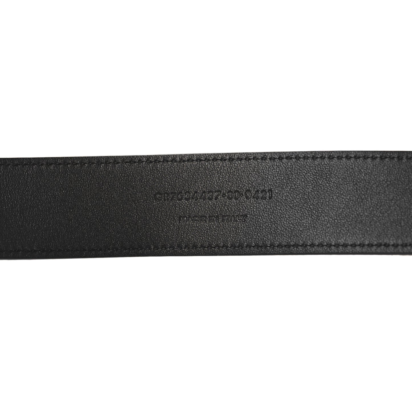 Suede Monogram Square Buckle Belt 80 32 Black