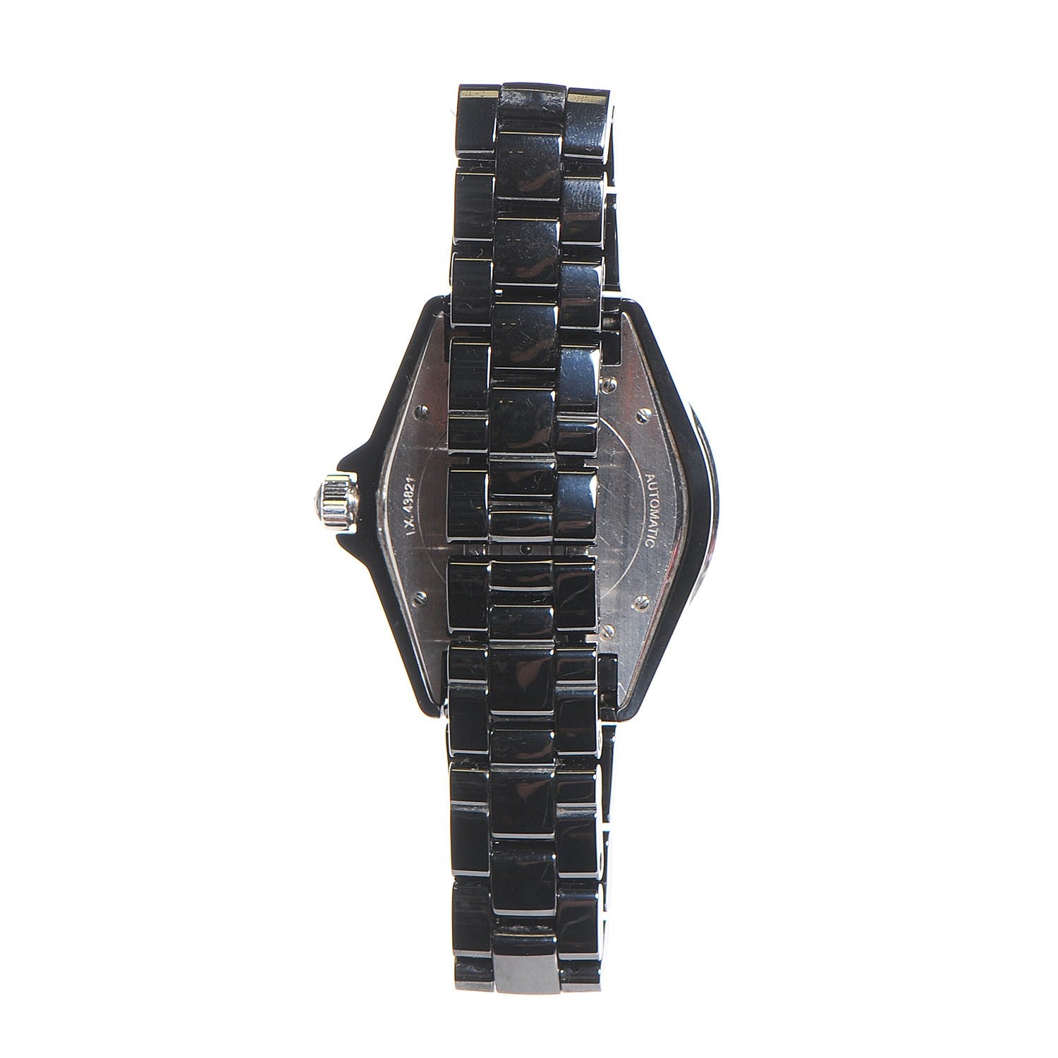 Chanel Stainless Steel Ceramic 41mm J12 GMT Automatic Watch Black 4 of 7