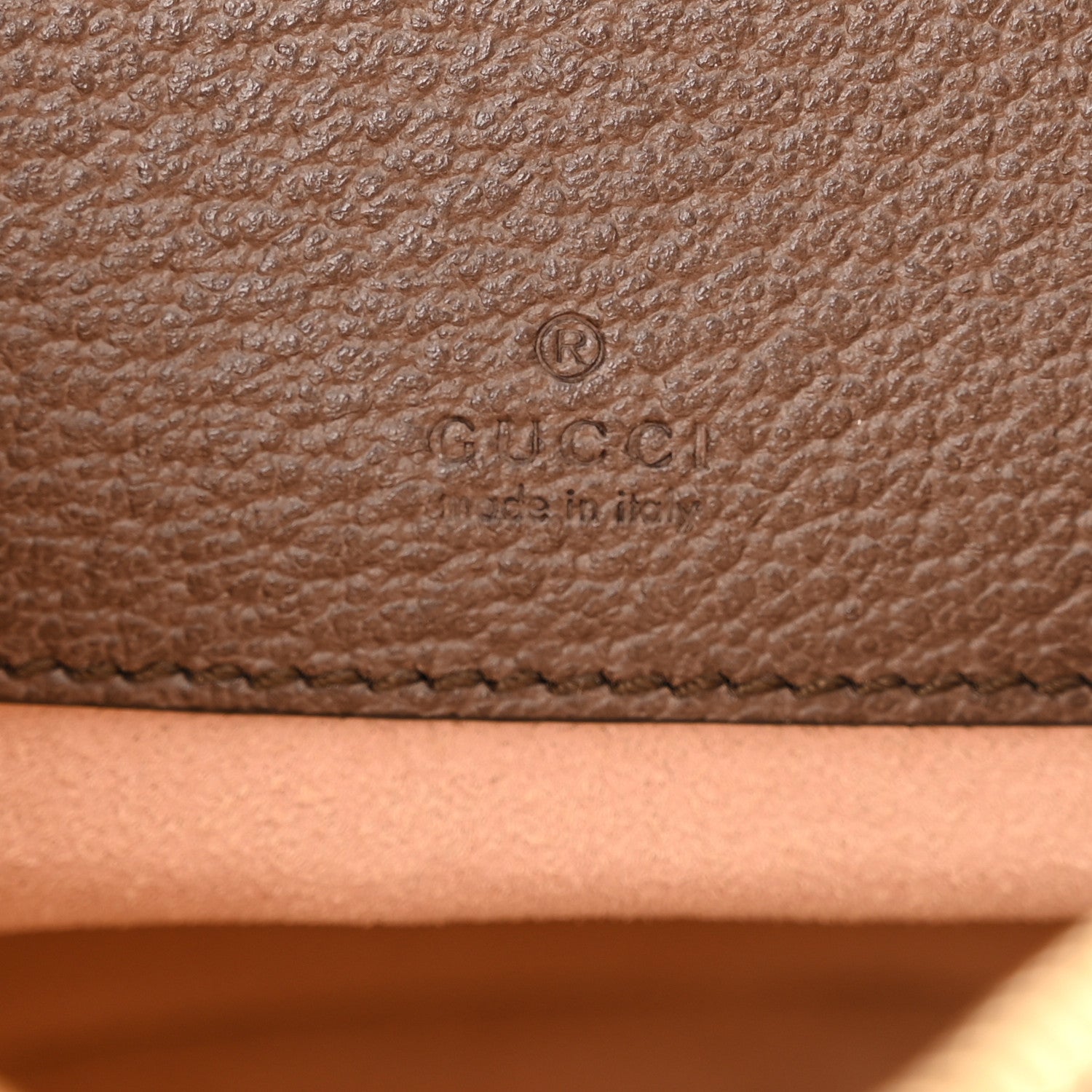Gucci GG Supreme Monogram Web Mini Ophidia Round Backpack Brown 6 of 10