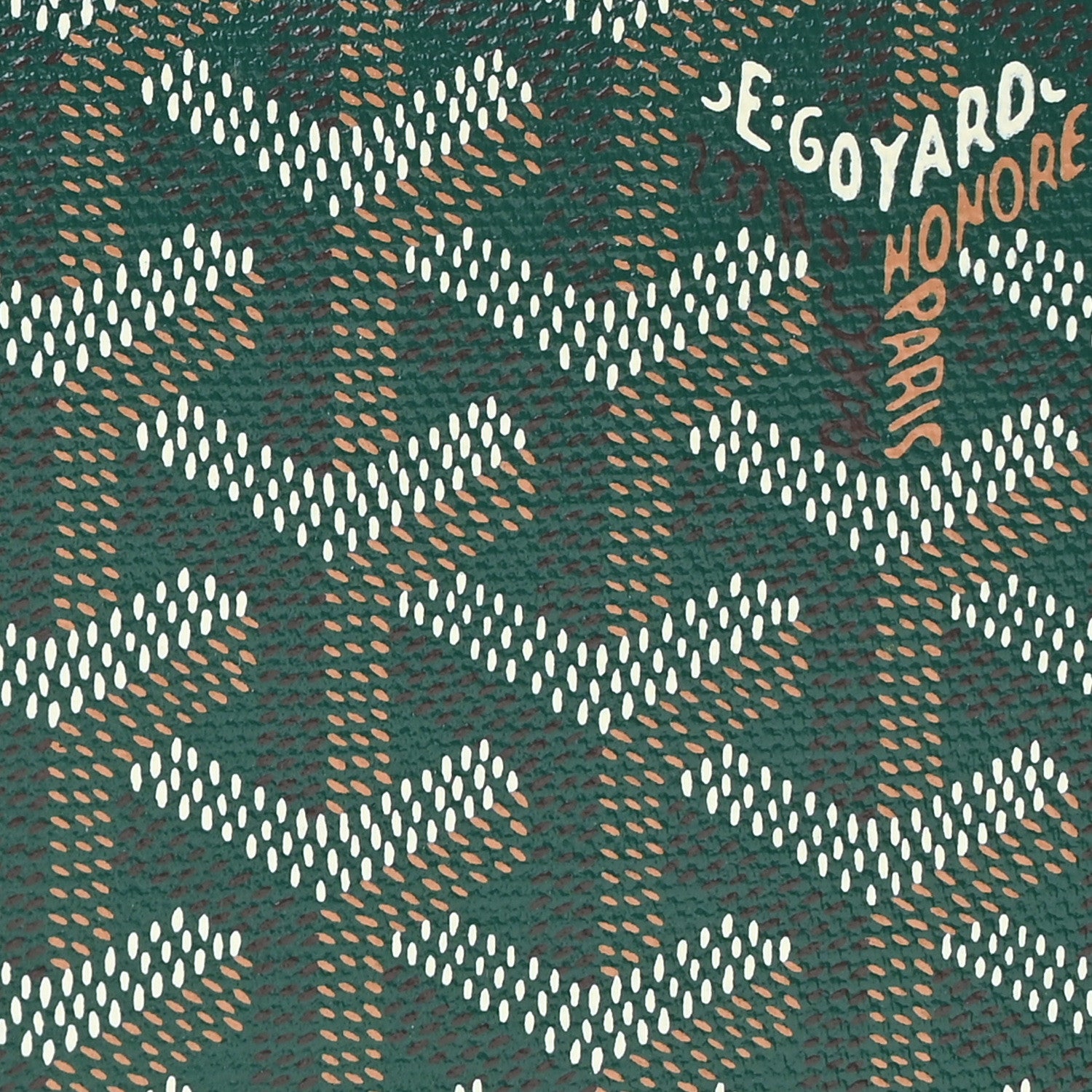 Goyard Goyardine Belvedere II MM Messenger Bag Green 7 of 9