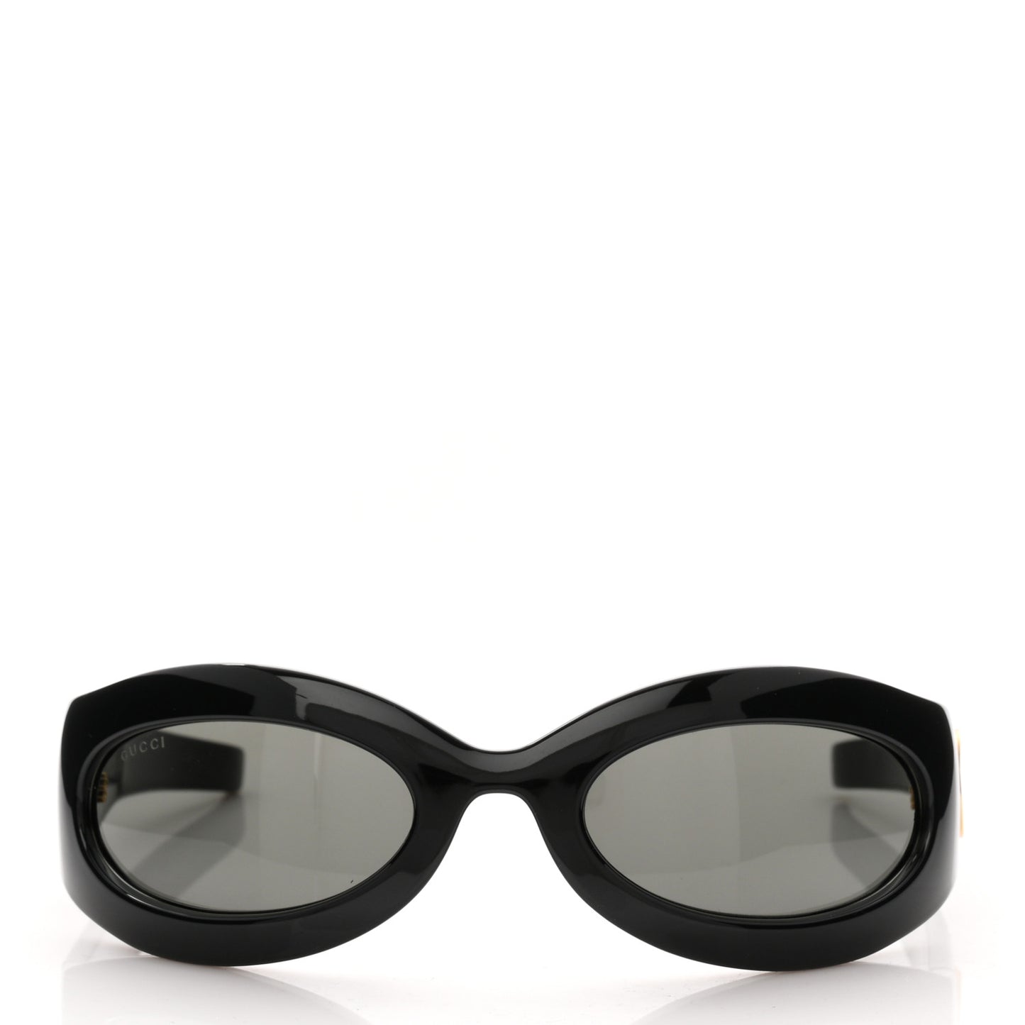 Acetate Oval Sunglasses GG1247S Black
