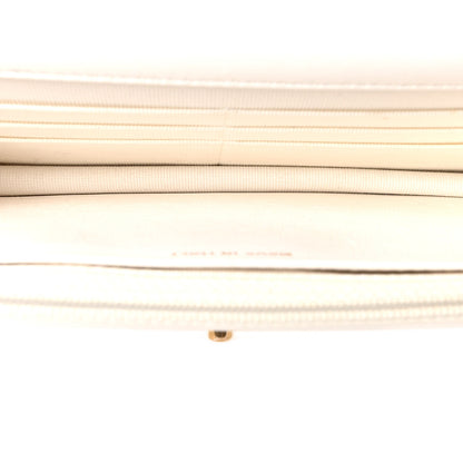 Chanel Lambskin Quilted Pillow Crush Wallet On Chain WOC White 5 of 11