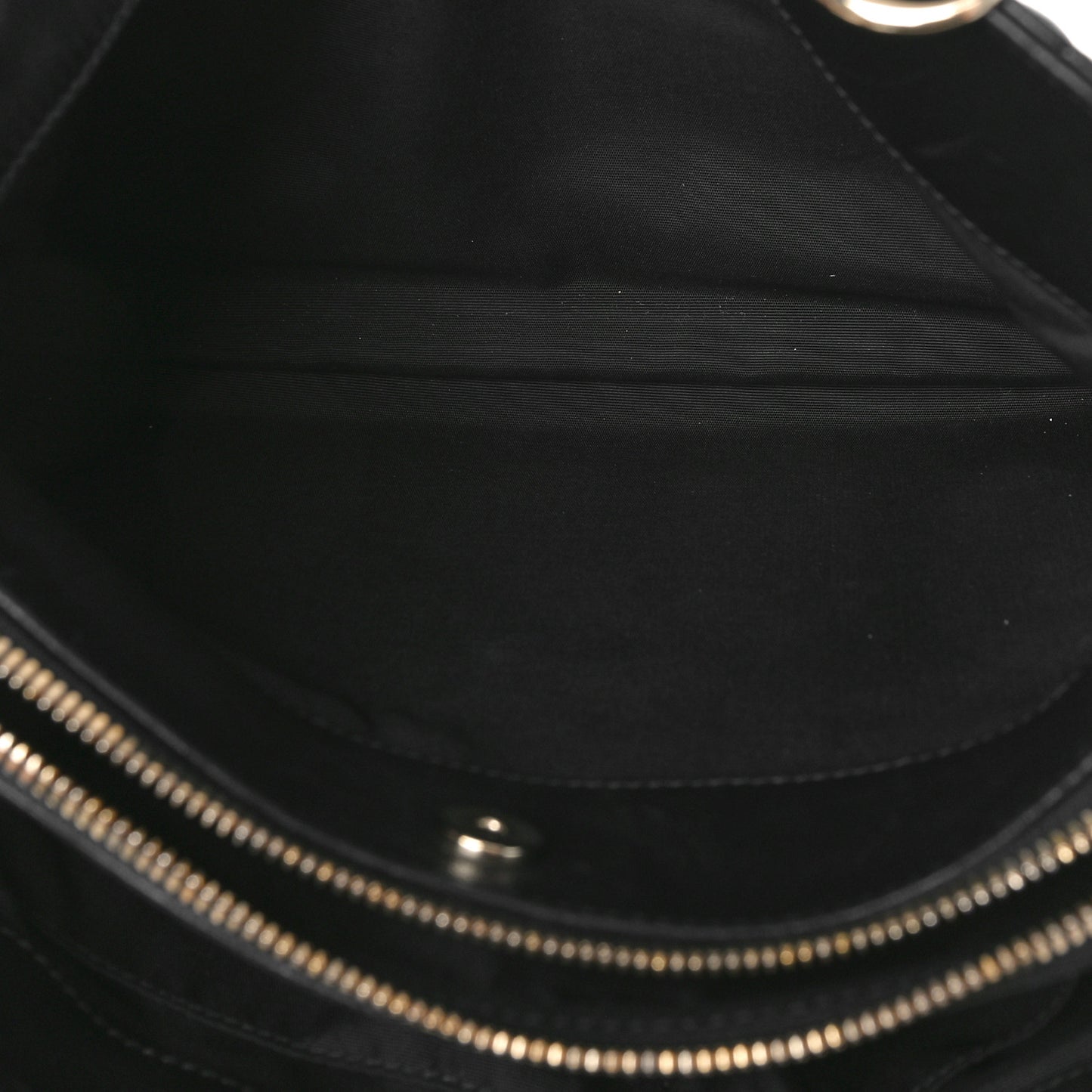Lambskin Cannage Small Dior Soft Zipped Shopping Tote Black