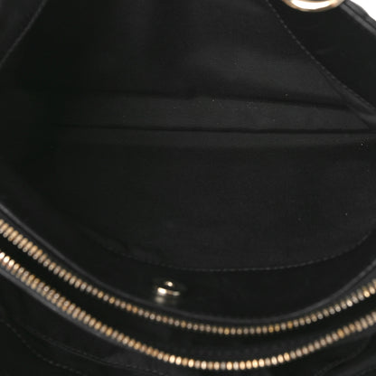 Christian Dior Lambskin Cannage Small Dior Soft Zipped Shopping Tote Black 7 of 12