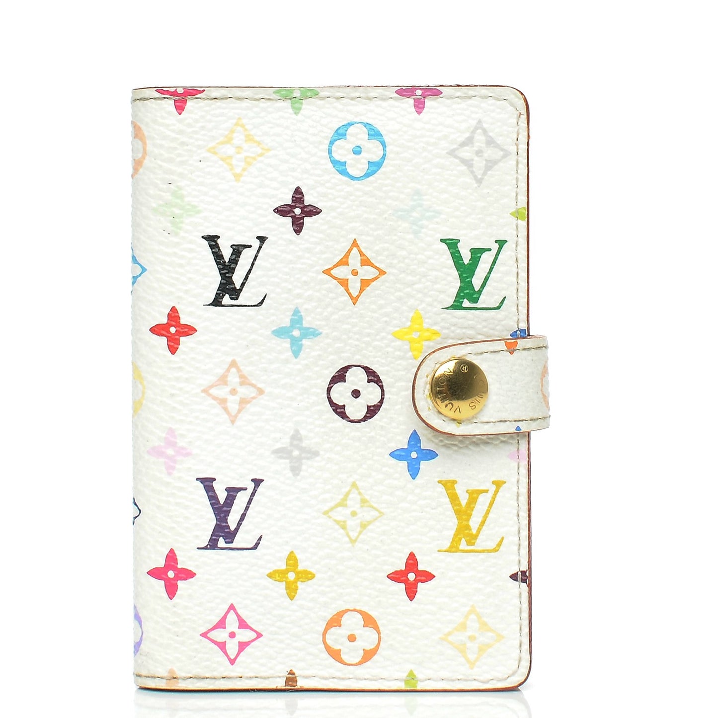 Monogram Multicolor Carnet de Bal Mini Agenda Cover White