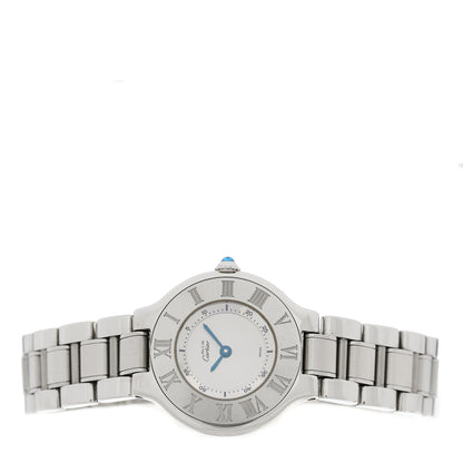 Cartier Stainless Steel 28mm Must De 21 Quartz Watch 2 of 4