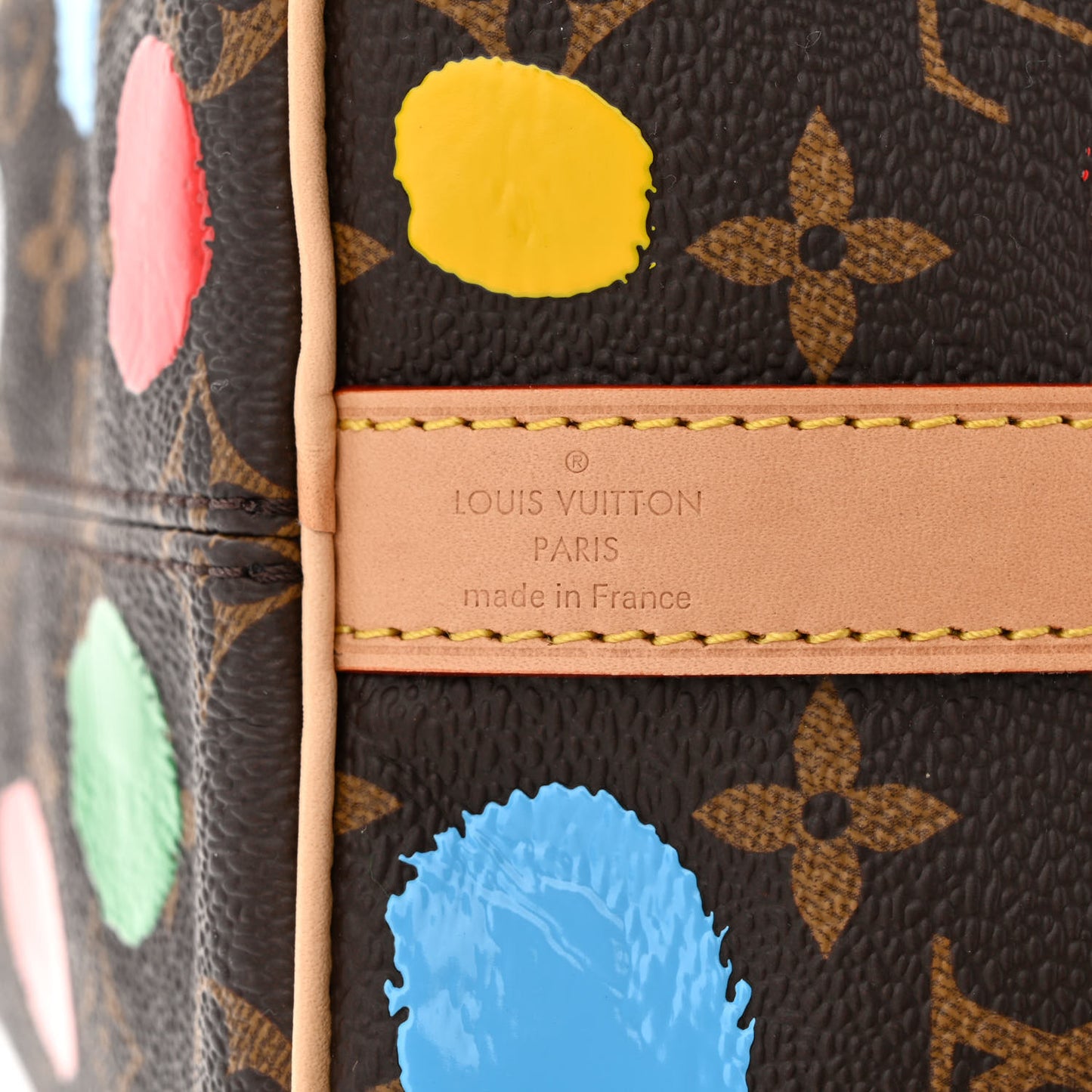 LV X YK Monogram Speedy Bandouliere 25 Multicolor