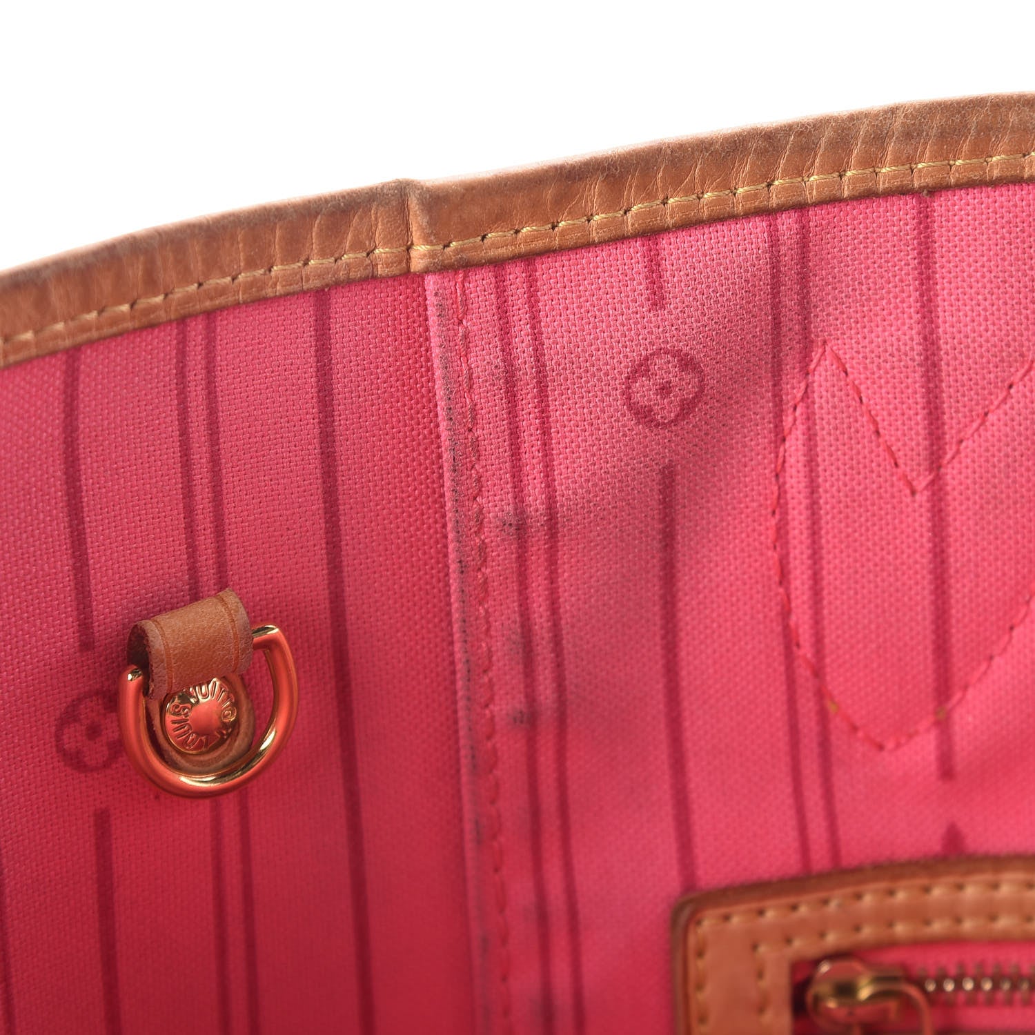 Louis Vuitton Monogram Roses Neverfull MM 21 of 21